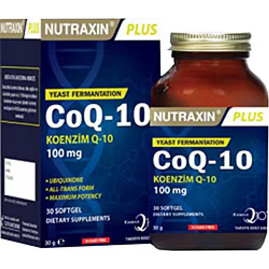 Nutraxin CoQ-10 100 mg 30 Kapsül
