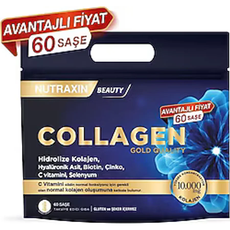 Nutraxin Gold Quality Hidrolize Kolajen 60 Saşe