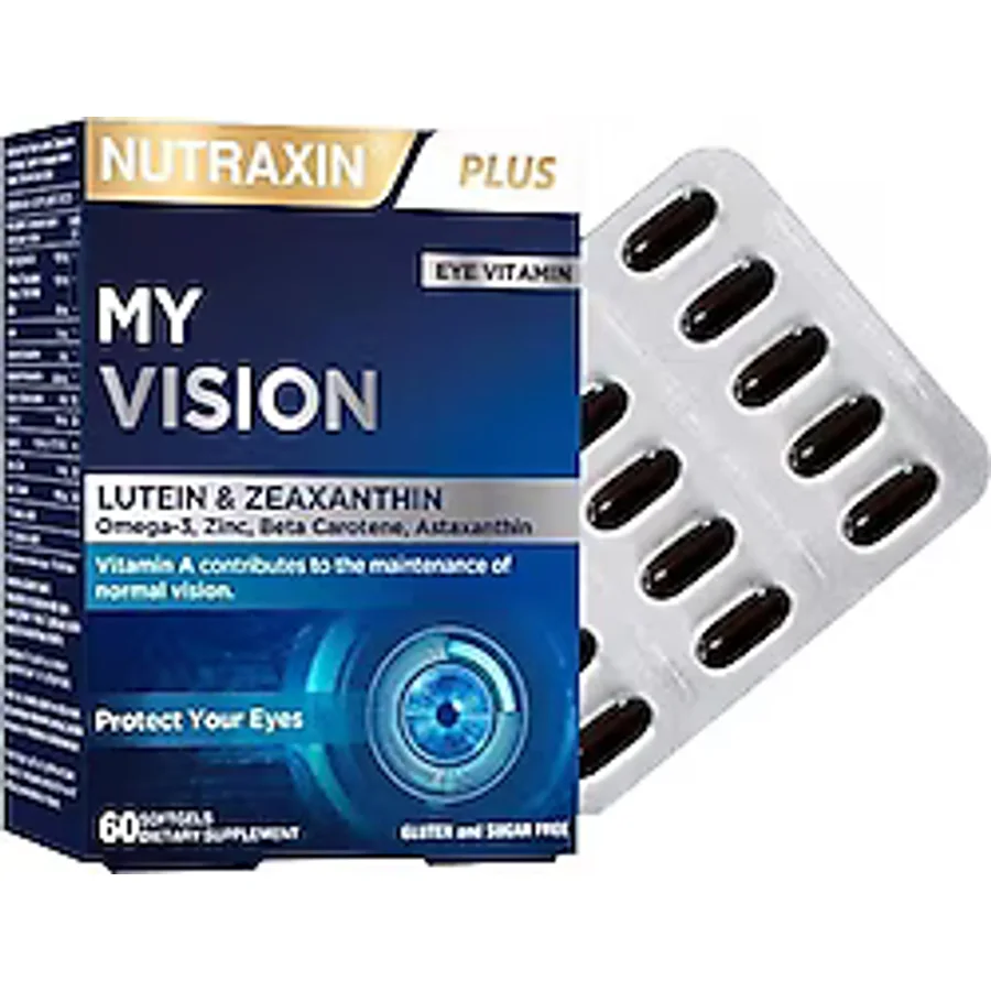 Nutraxin Plus My Vision Göz Vitamini Lutein Zeaksantin 60 Kapsül
