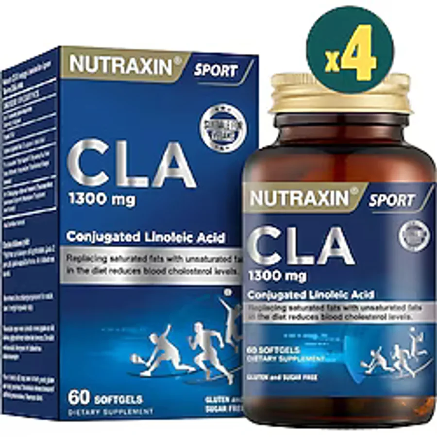 Nutraxin Quick-Slim CLA Tonalin 60 Kapsül 4 Adet
