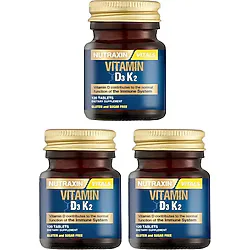 Nutraxin Vitamin D3 K2 120 Tablet 3'lü