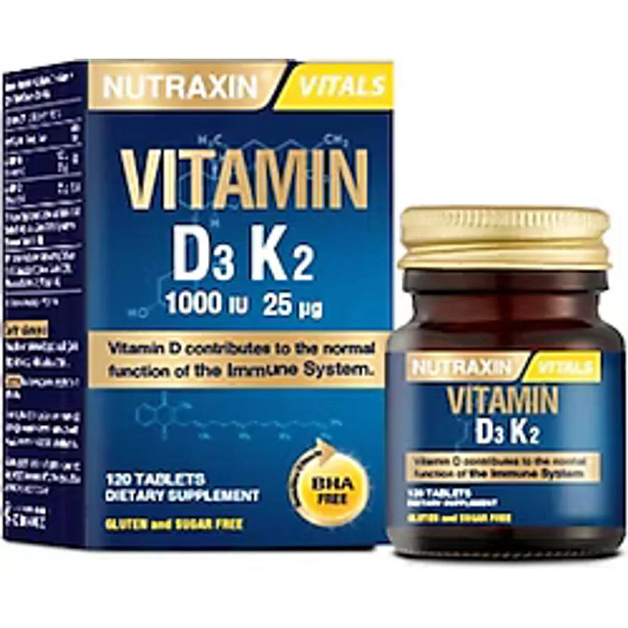 Nutraxin Vitamin D3 K2 120 Tablet