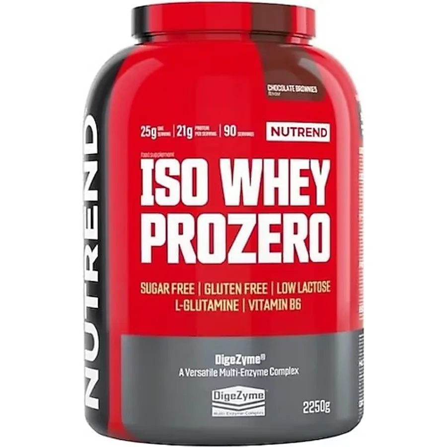 Nutrend Isolate Whey Prozero 2250 gr Protein Tozu