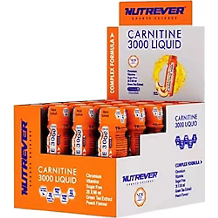 Nutrever Carnitine 3000 Liquid 20 Ampül L-Karnitin