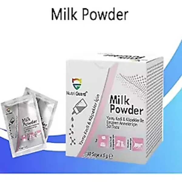 Nutri Guard Milk Powder 5 Gr X 30 Saşe Kedi & Köpek Süt Tozu Takviyesi (Yavru & Anne İçin Büyüme Desteği)