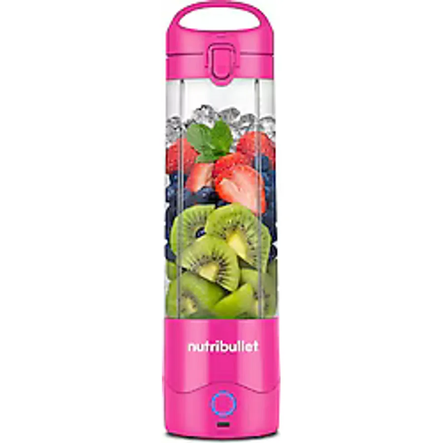 Nutribullet Şarjlı Taşınabilir Pembe Kişisel Smoothie Blender