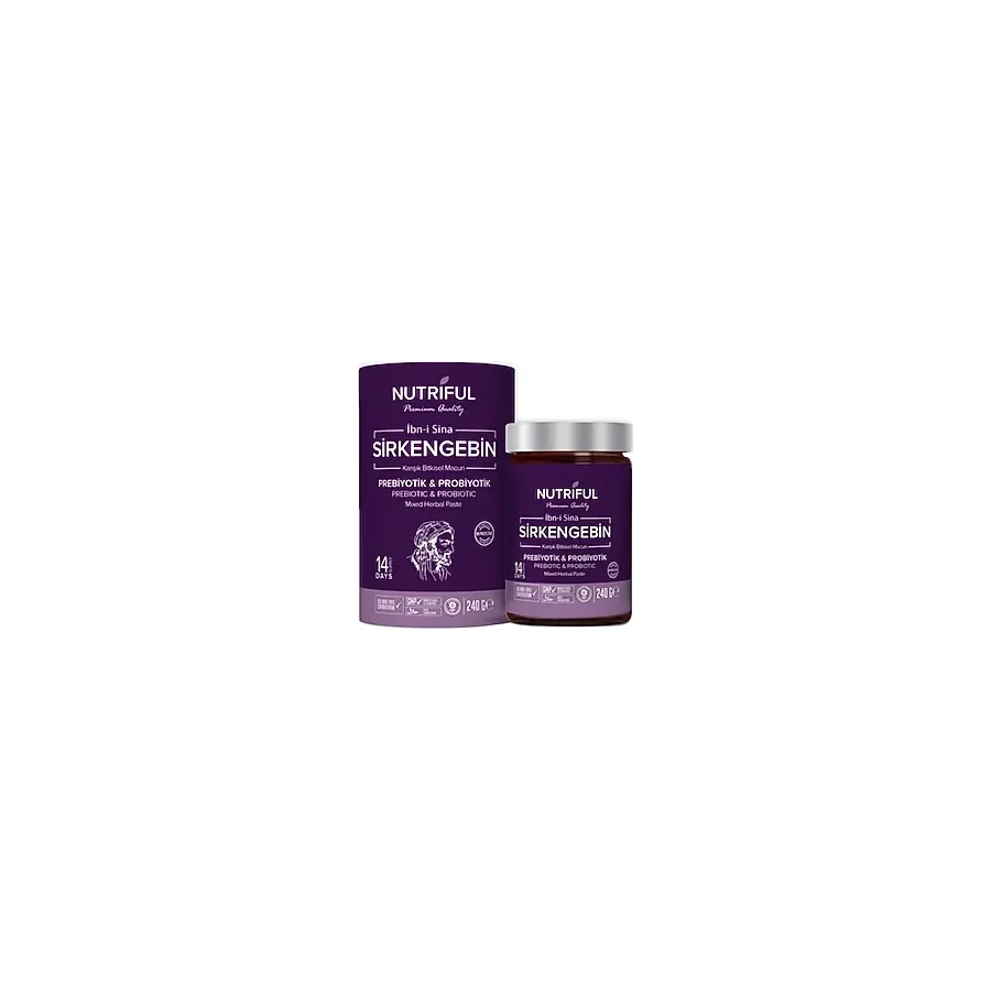 Nutriful İbn İ Sina Sirkengebin Prebiotik Form Karışık Bitkisel Macun 240 gr
