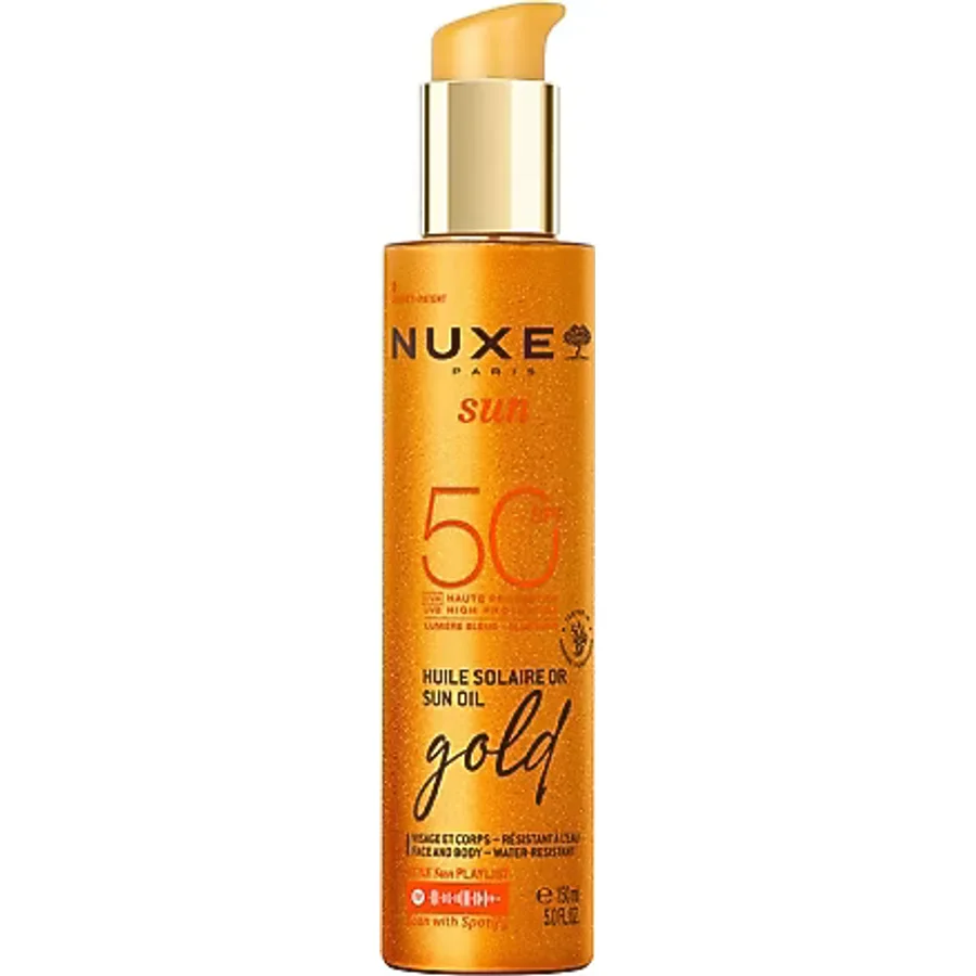 Nuxe Sun Gold Işıltı 150 ml 50 Faktör Bronzlaştırıcı Yağ