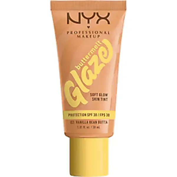 NYX Professional Makeup Buttermelt Glaze Soft Glow Skin Tint SPF 30 02 Vanilla Bean Butta 30 ml Fondöten