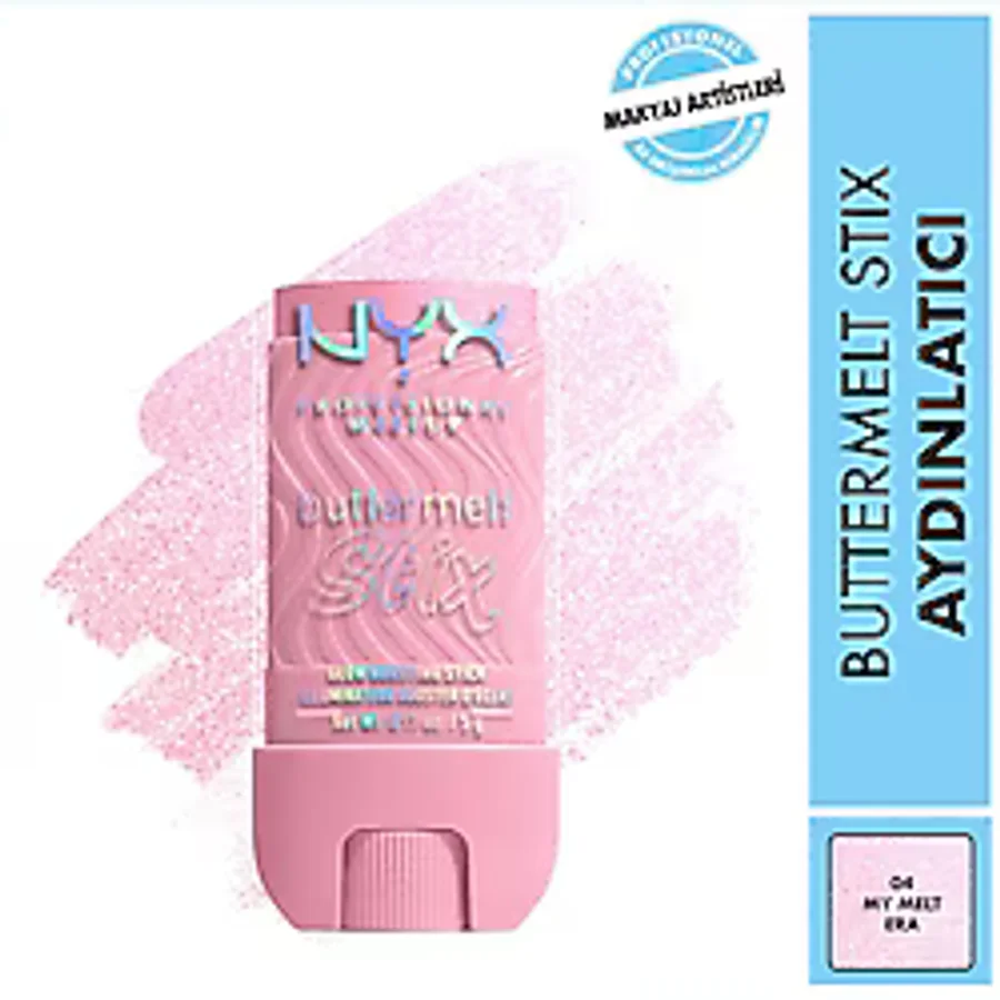 NYX Professional Makeup Buttermelt Stix Highlighter - Kremsi Stick Aydınlatıcı 04 - My Melt Era