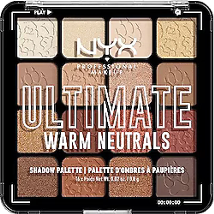 NYX PROFESSIONAL MAKEUP, Nihai Gölge Paleti, Göz Farı Paleti - Sıcak Nötrler