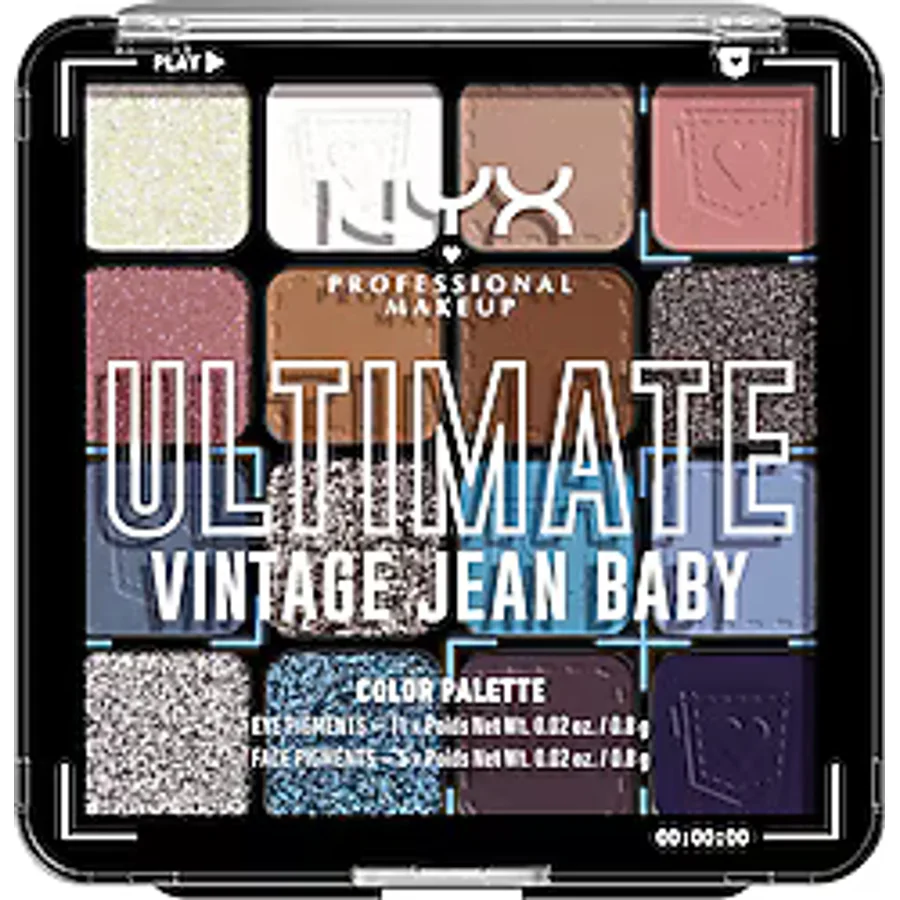 NYX Professional Makeup Ultimate Shadow 01 Vintage Jean Baby Far Paleti