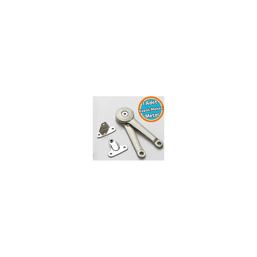 Nzb Yumuşak Ayarlı Kapak Makası Metal 1 Adet - 02 - Gri