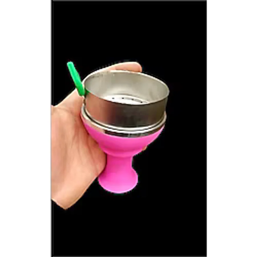 NZR Hookah Nargile Lotusu Lüleli 3 Kömürlük