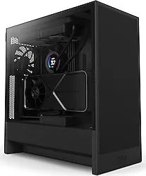 NZXT H5 Flow 2024 CC-H52FB-01 Fanlı Siyah ATX Oyuncu Kasası