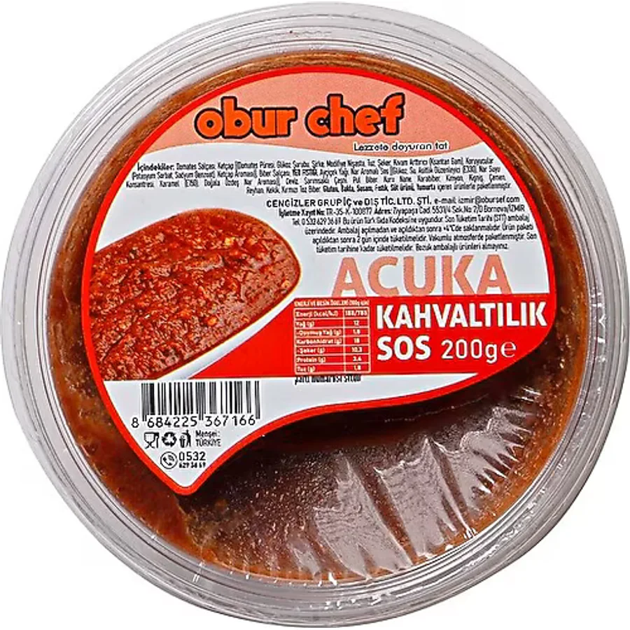 Obur Chef Acuka 200 gr