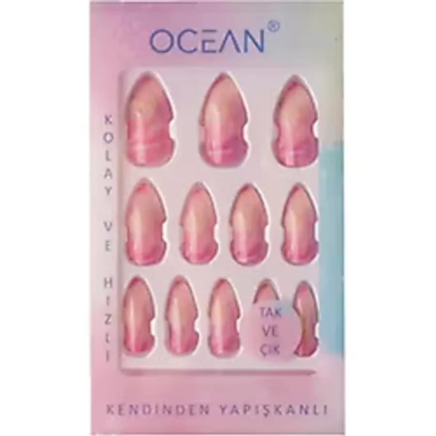 Ocean 765 - Tak Ve Çık Kendinden Yapışkanlı Takma Tırnak