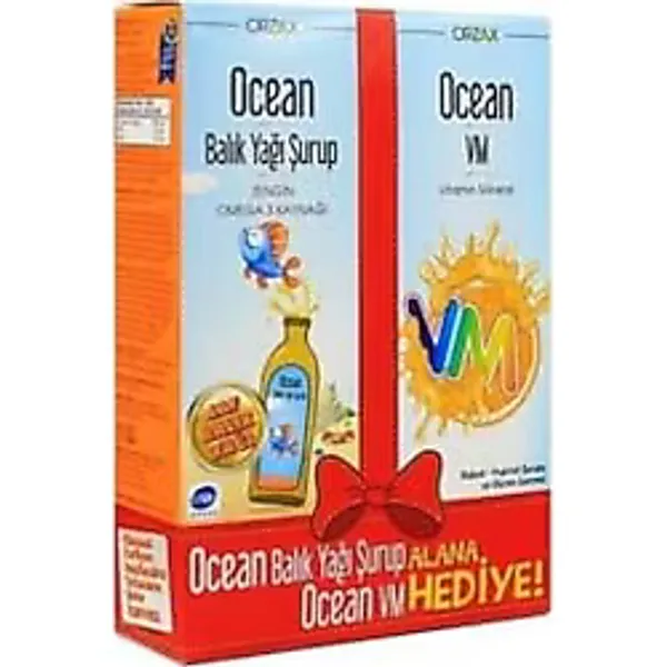 Ocean Balık Yağı Şurup + Ocean Vitamin Mineral