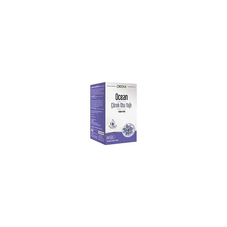 Ocean Çörek Otu Yağı 60 Kapsül