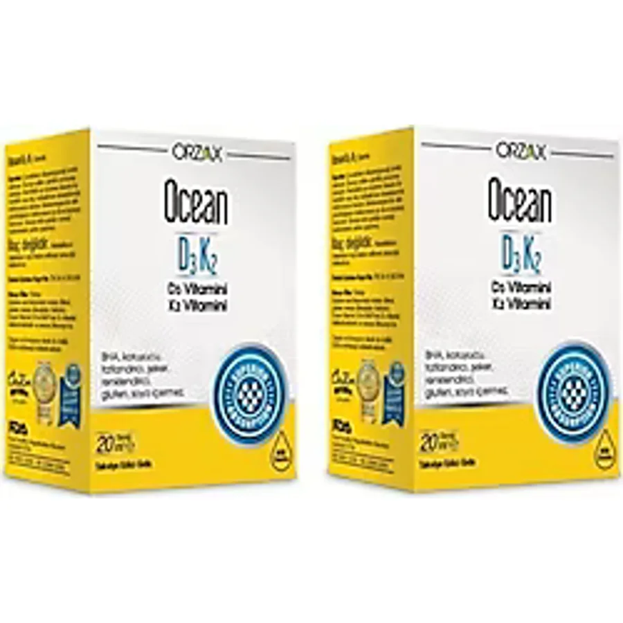 Ocean D3K2 20 ml Damla 2'li