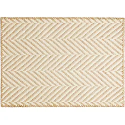 Ocean Home Textile Ekru Renk Baliksirti Jut Paspas 50 X 70 Cm