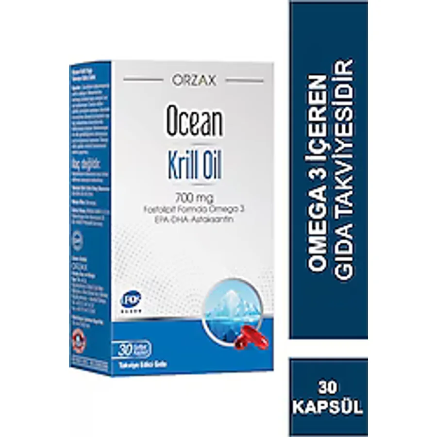 Ocean Krill Oil 700 mg 30 Kapsül