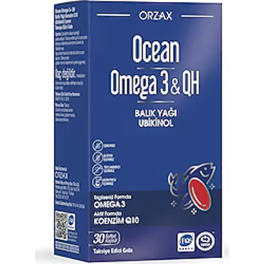 Ocean Omega 3 QH 30 Kapsül