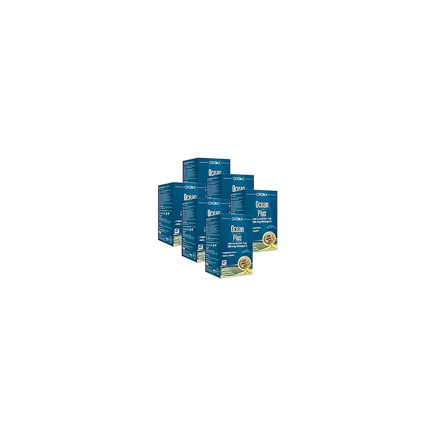 Ocean Plus Omega 3 Balık Yağı 1200 mg 50 Kapsül 6'lı