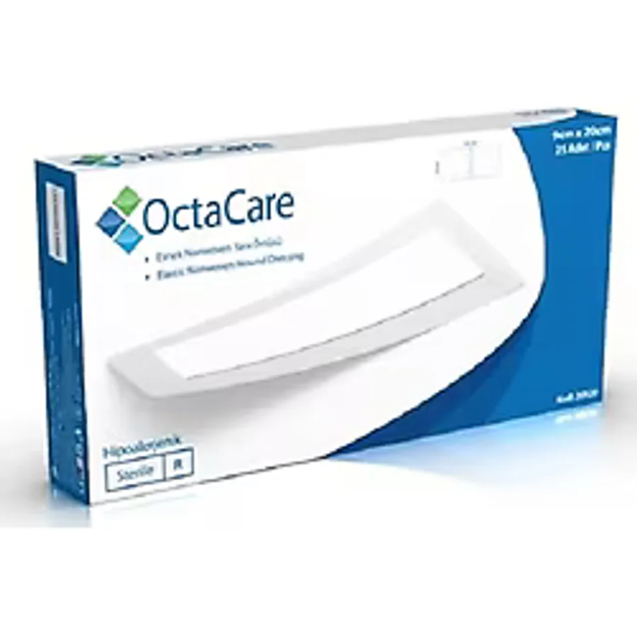 Octacare 20920 Steril Esnek Yara Örtüsü 9cm x 20cm 25 Adet