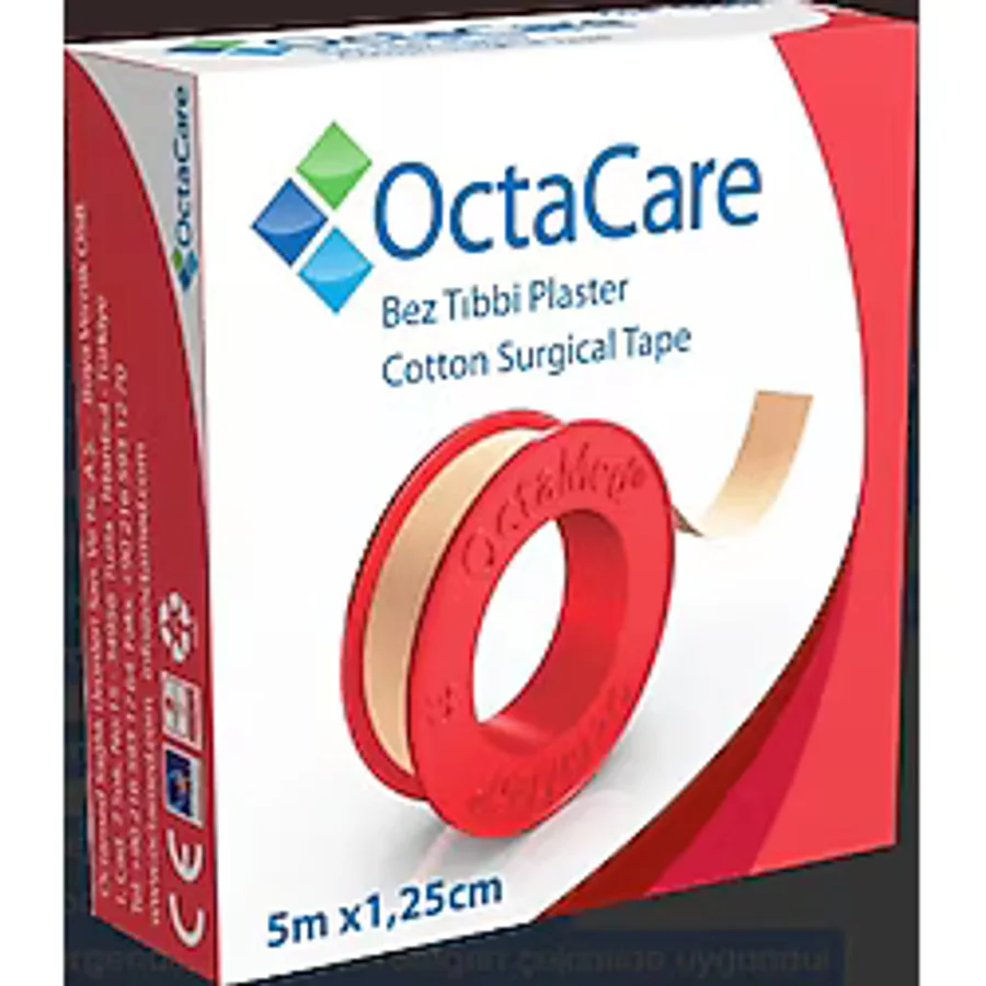 Octacare Bez Tıbbi Plaster 5 M X 1,25 Cm 1 Adet