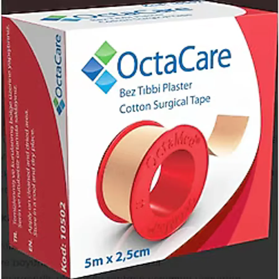 Octacare Bez Tıbbi Plaster 5 M X 2,5 Cm 1 Adet