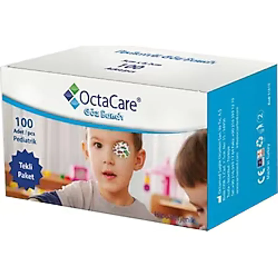 Octacare Pediatrik Erkek Çocuk Göz Kapama Pedi 5 CM x 6.2 CM