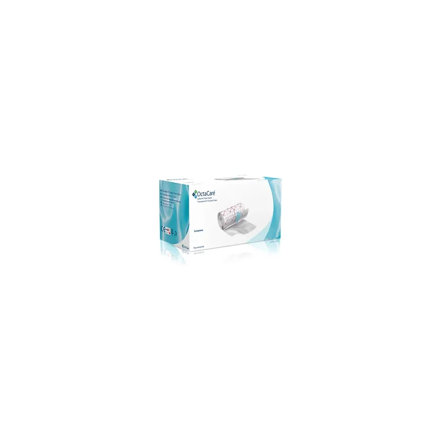 Octacare Şeffaf Pu Banyo Ve Dövme Bandı Tıbbi Su Geçirmez Rulo Flaster Yara Örtusu 10cm x 10mt