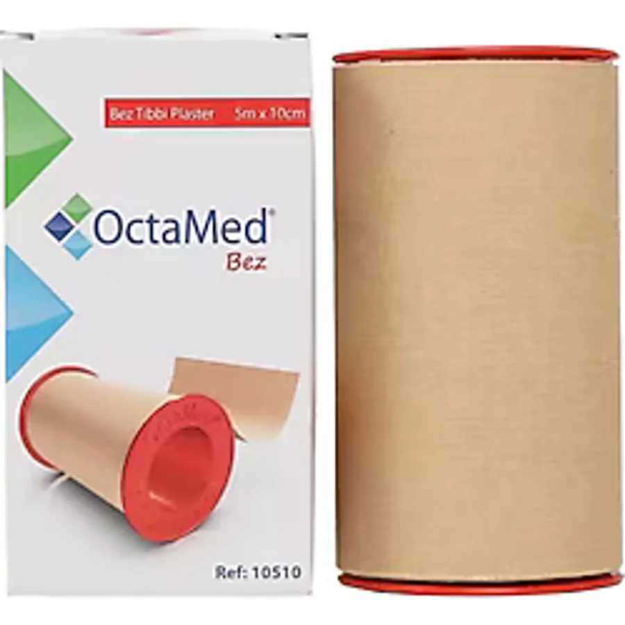 Octamed Bez Tıbbi Plaster 5 M x 10 Cm