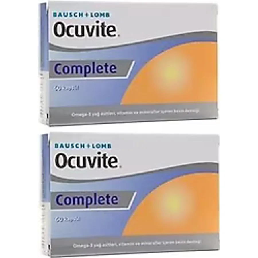 Ocuvite Complete Balık Yağı 60 Kapsül 2'li
