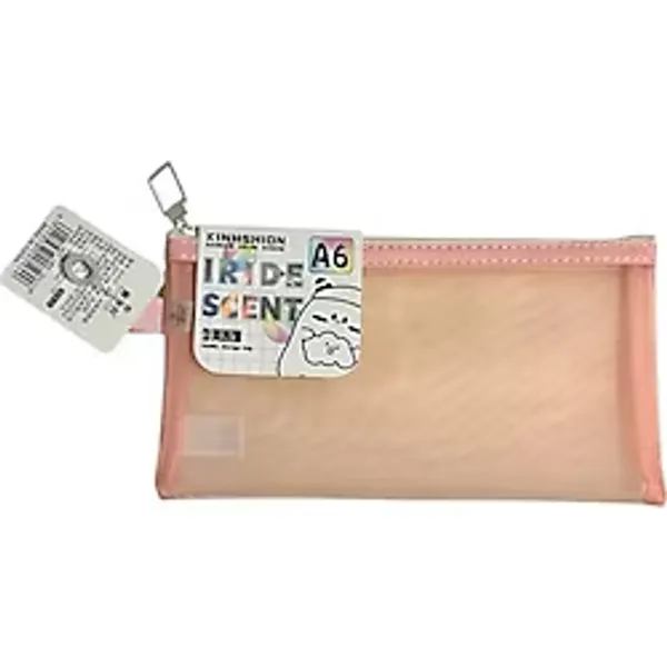 Odak XL6121 Fermuarlı Fileli Raınbow A6 Çanta ( Mesh Dosya ) - Tekli - Karma - 1 Adet