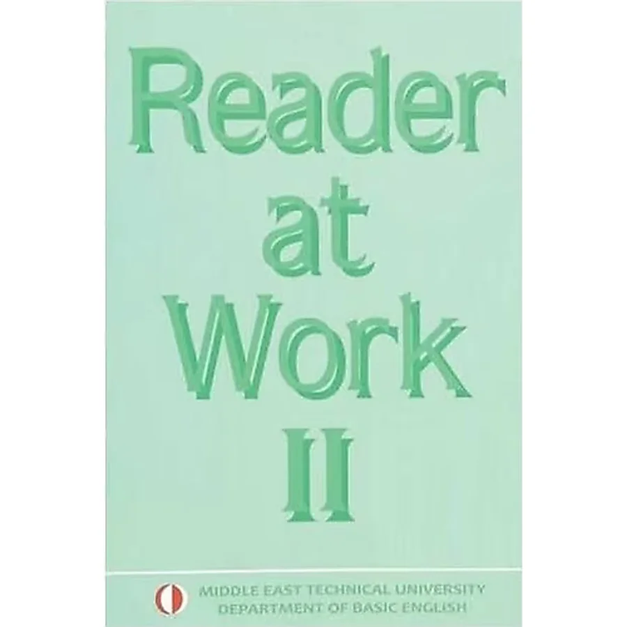 Odtü Yayıncılık Reader at Work 2 - Bülent Kandiller, Aysun Velioğlu