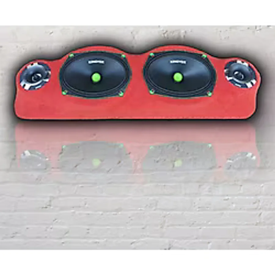 Oduncu Tuning Üniversal Oval Hoparlör Boş Pandizot (2XOVAL 2X10CM TWEETER) Uyumlu