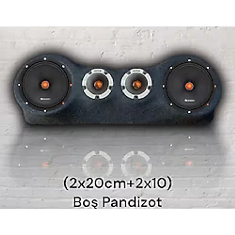 Oduncu Tuning Üniversal Pandizot (BOŞ) Polyesterli (2x20cm+2x10cm) SİYAH RENK