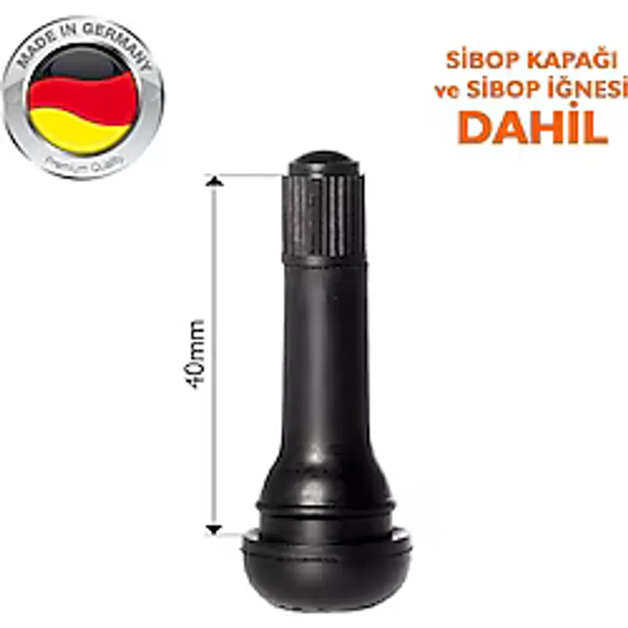 OEM 4 Adet Tr414 Oto Lastik Sibop Takımı Alman Malı