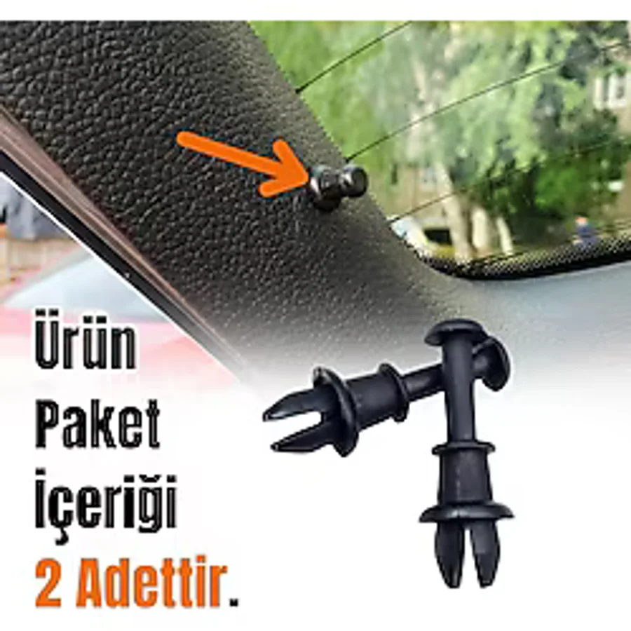 OEM Arka Bagaj Kapağı Pandizot Askı Pimi VW T-Cross 2019-2023 1M6867574A 2 Adet