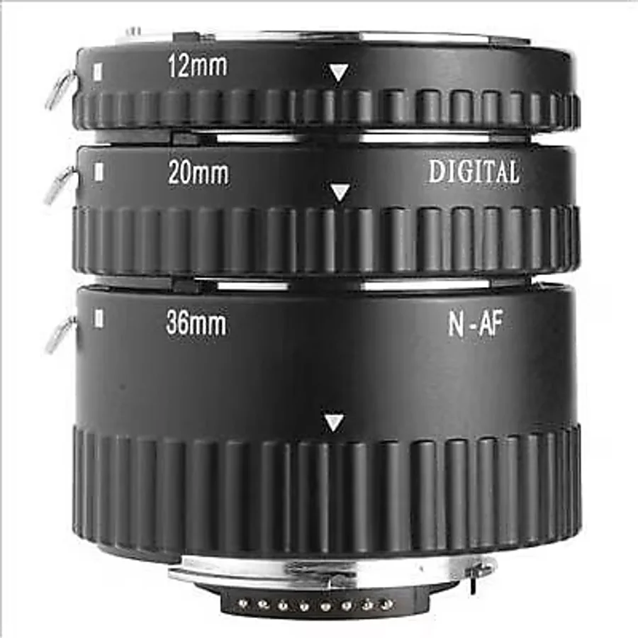 OEM Extension Tüp Otomatik Makro Uzatma Tüpü Seti N.AF Nikon İçin