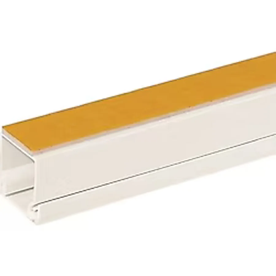 OEM Kablo Kanalı Yapışkanlı 12 x 12 Pvc 2mt - Beyaz