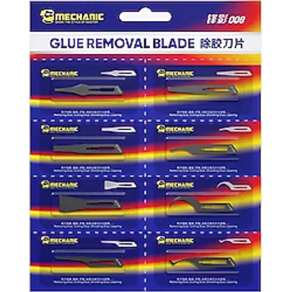 OEM Mechanic 008 Neşter Takımı 8 Li Set - Siyah