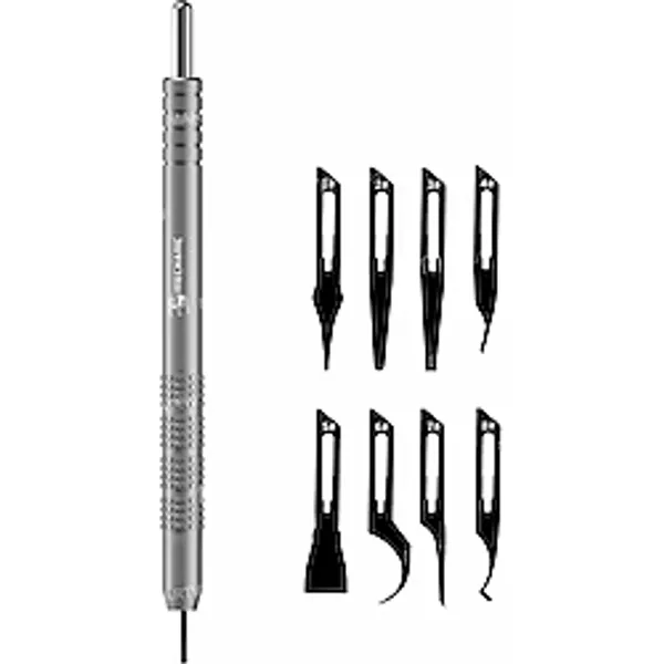 OEM Mechanic KH-001 Neşter Takımı 8in1 - Gri