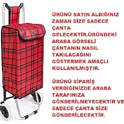 OEM Pazar Arabası Çantası Pazar Çantası Sadece Çanta Araba Değildir!!