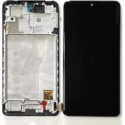 OEM Redmi Note 10 Pro Dokunmatik ekran OLED Çıtalı (Siyah)