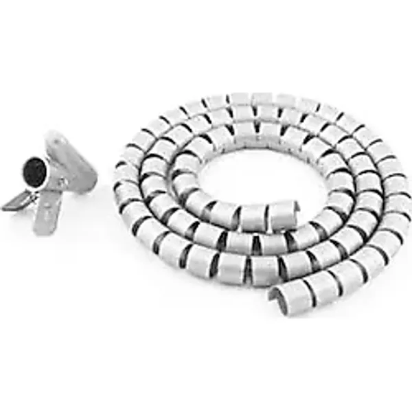 OEM Spiral Kablo Toplayıcı Ve Düzenleyici Beyaz 1.5m