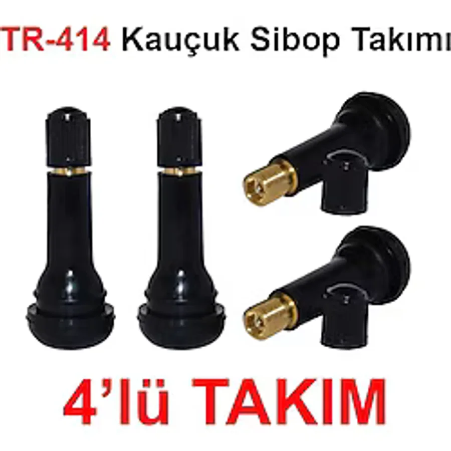OEM Tr-414 Çin Kauçuk Sibop Takımı (4 ADET SET)