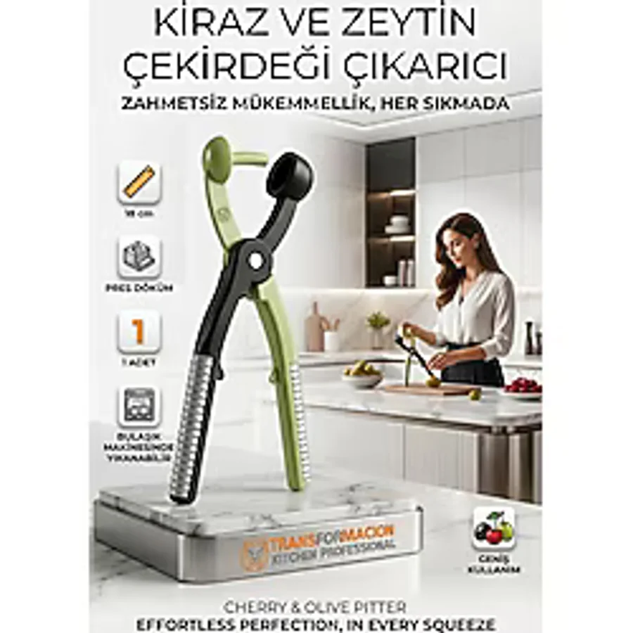 OEM Transformacion Tonela Kiraz Zeytin Çekirdeği Çıkarıcı